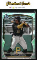 2023 Bowman #BCP-88 Termarr Johnson Chrome Prospects Lunar Glow Refractor