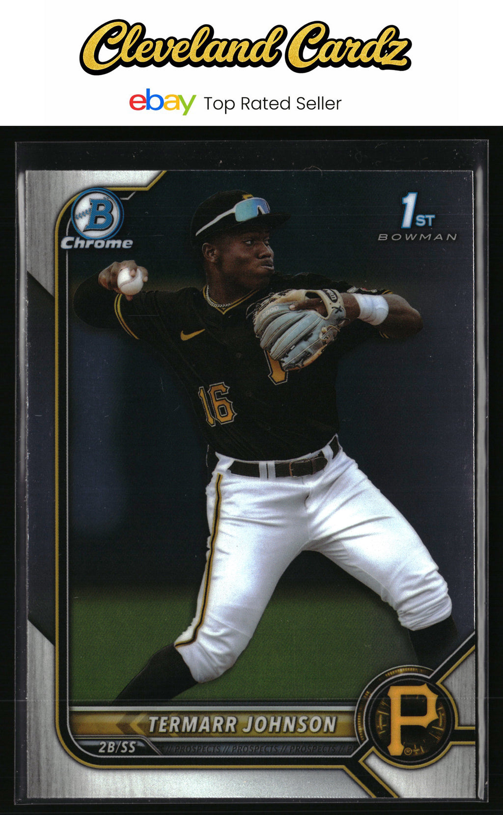2022 Bowman Draft #BDC-130 Termarr Johnson Chrome