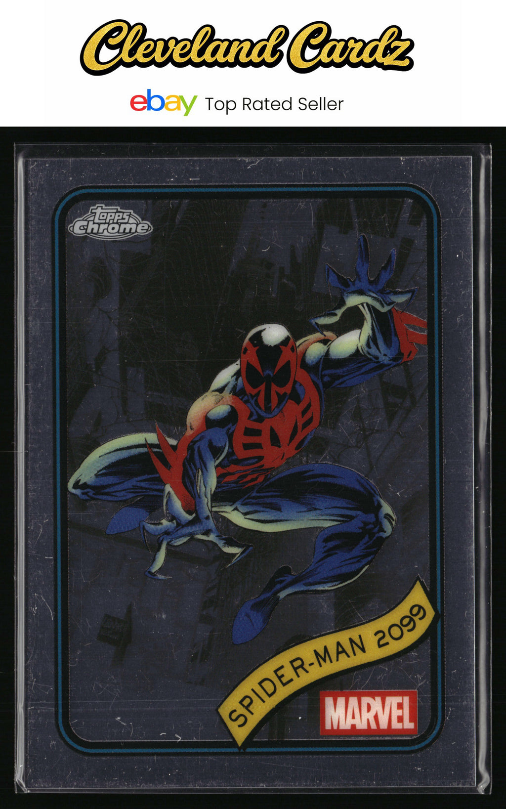 2025 Topps Chrome Marvel #112 Spider-Man 2099
