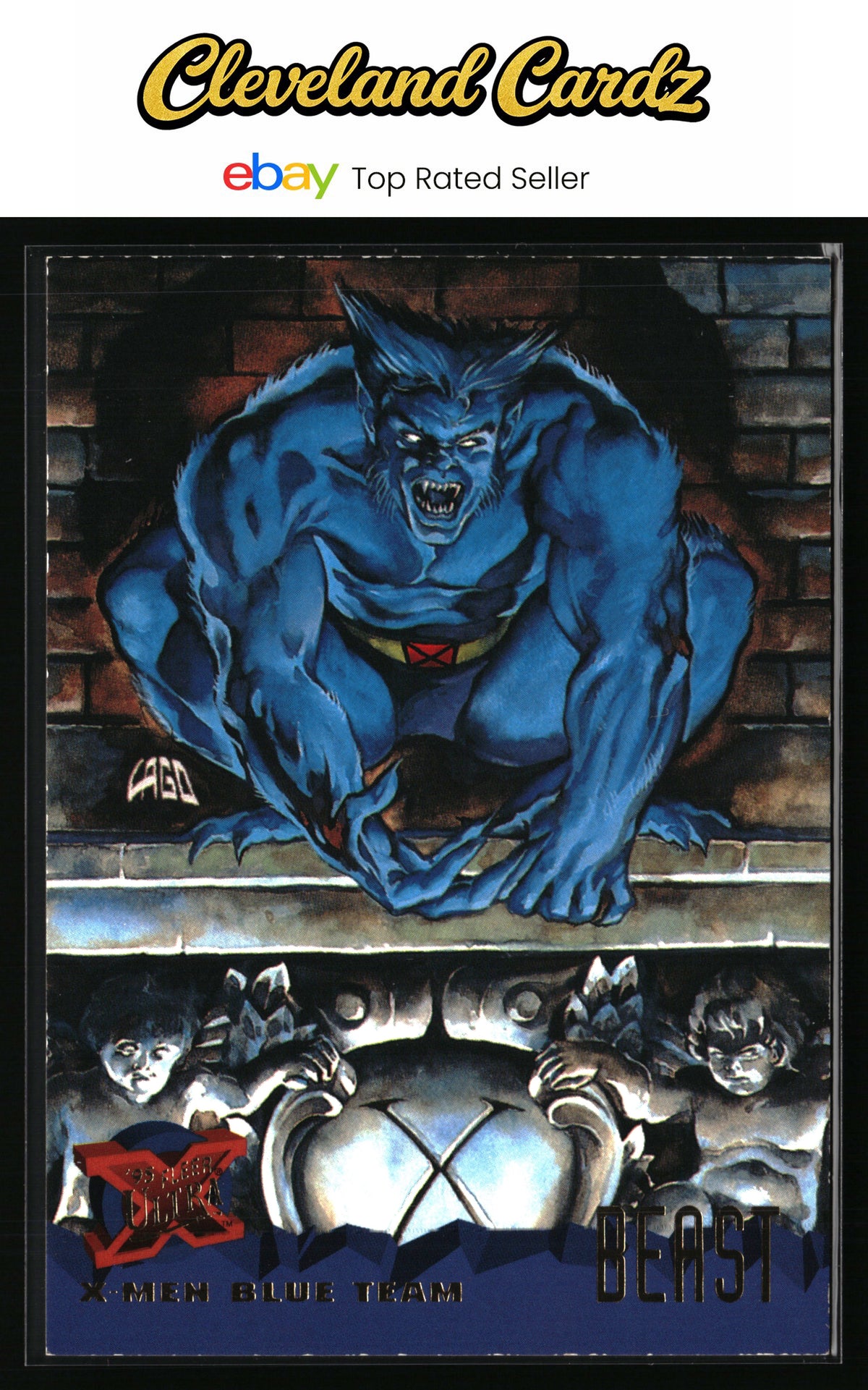1995 Fleer Ultra X-Men #94 Beast