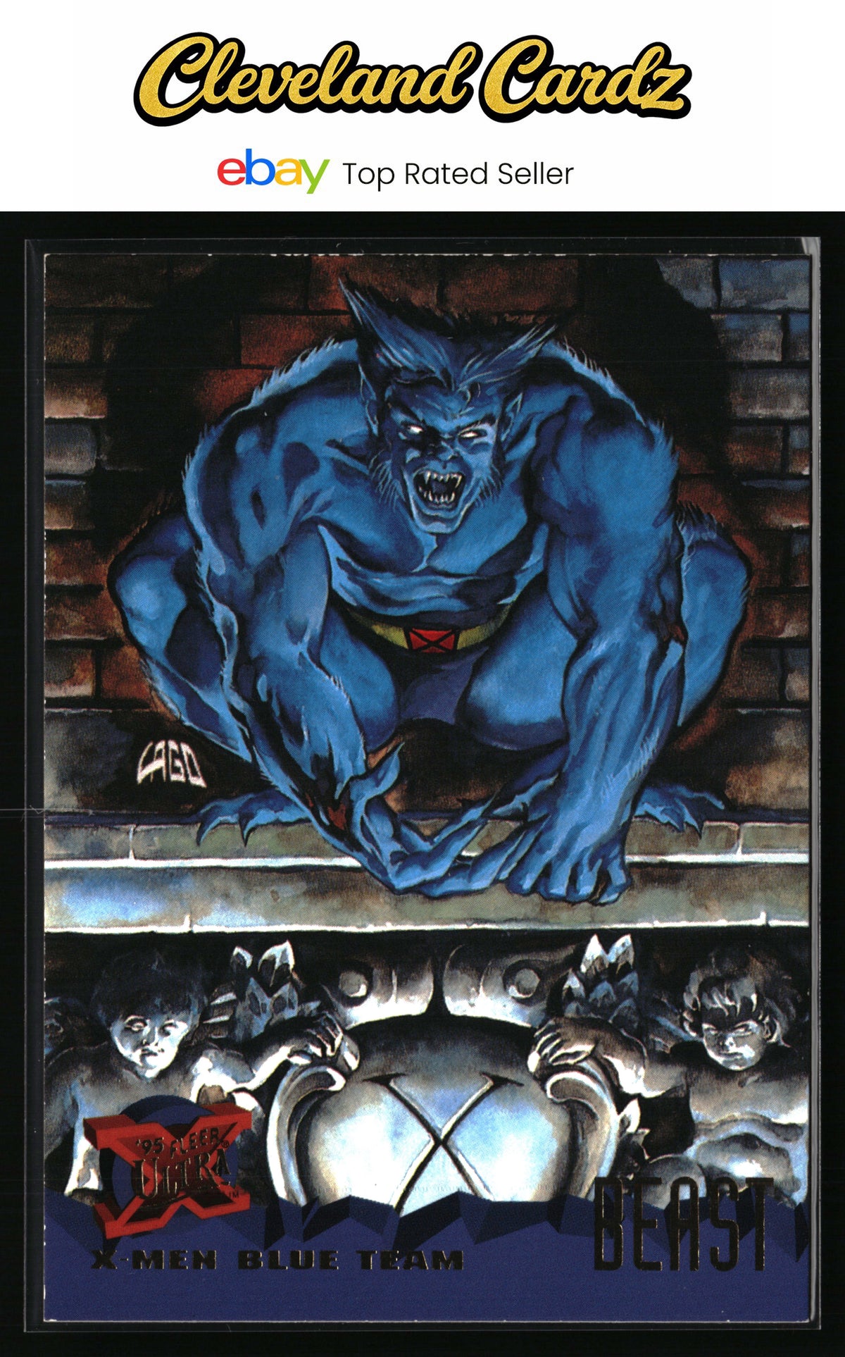 1995 Fleer Ultra X-Men #94 Beast