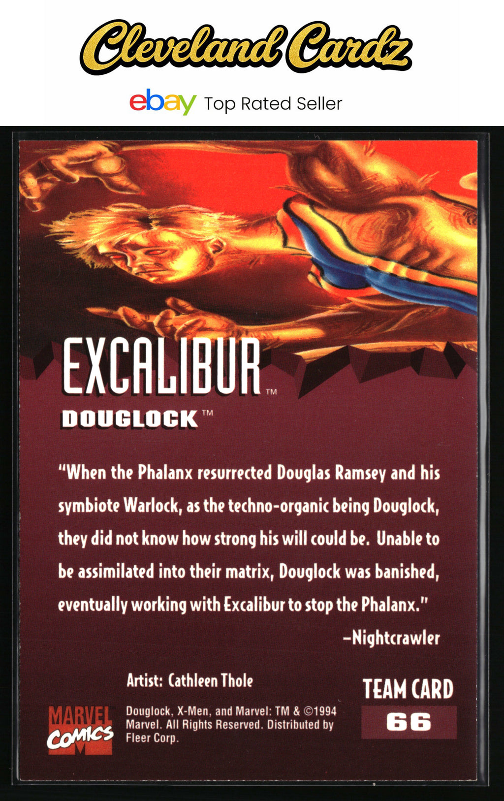 1995 Fleer Ultra X-Men #66 Douglock