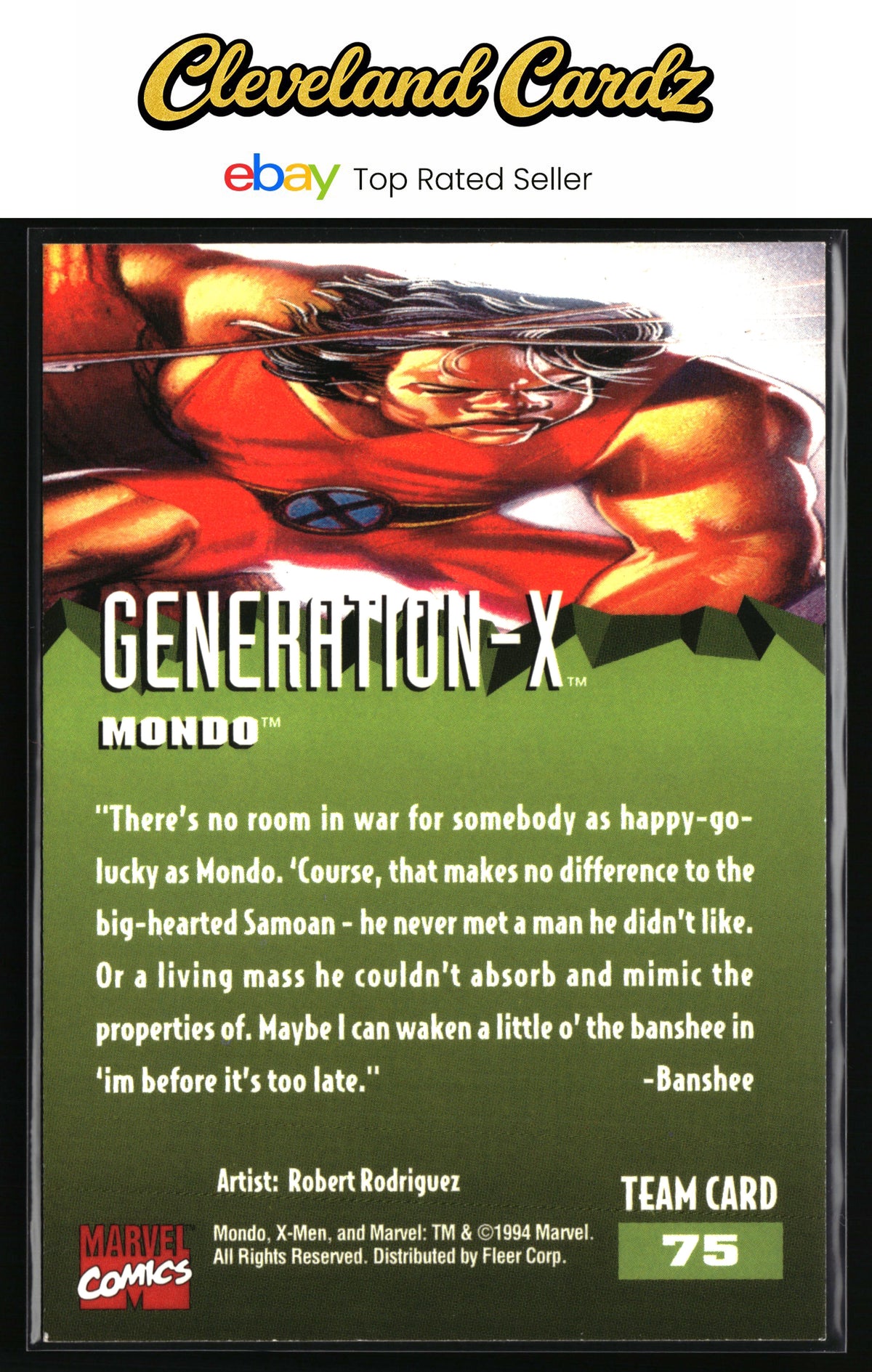 1995 Fleer Ultra X-Men #75 Mondo