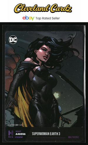 2023 Hro x DC: Unlock the Multiverse: Chapter 4 #NNO Superwoman Earth 3 Foil