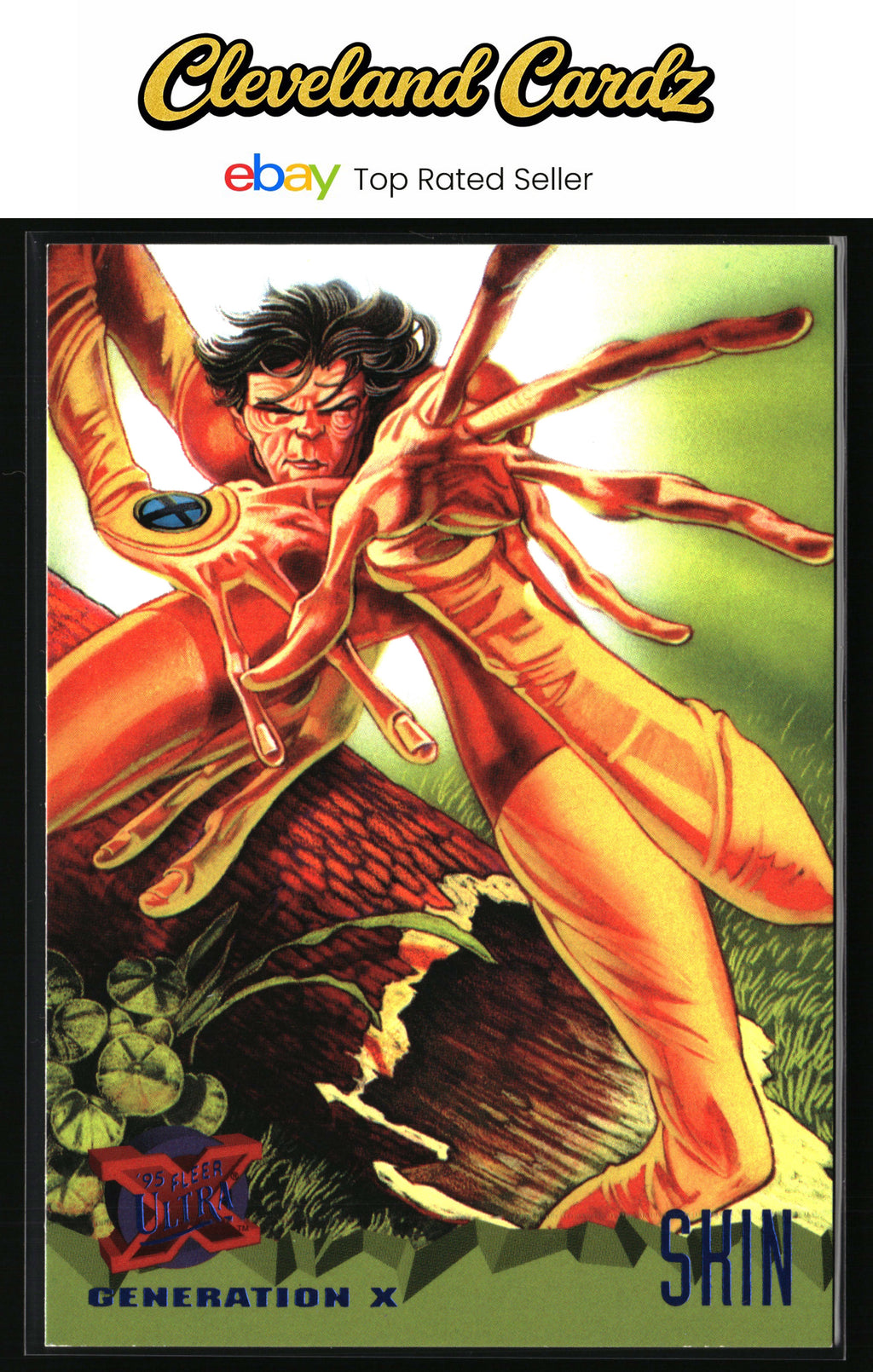 1995 Fleer Ultra X-Men #77 Skin