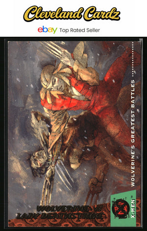 1994 Ultra X-Men #149 Wolverine vs. Lady Deathstrike