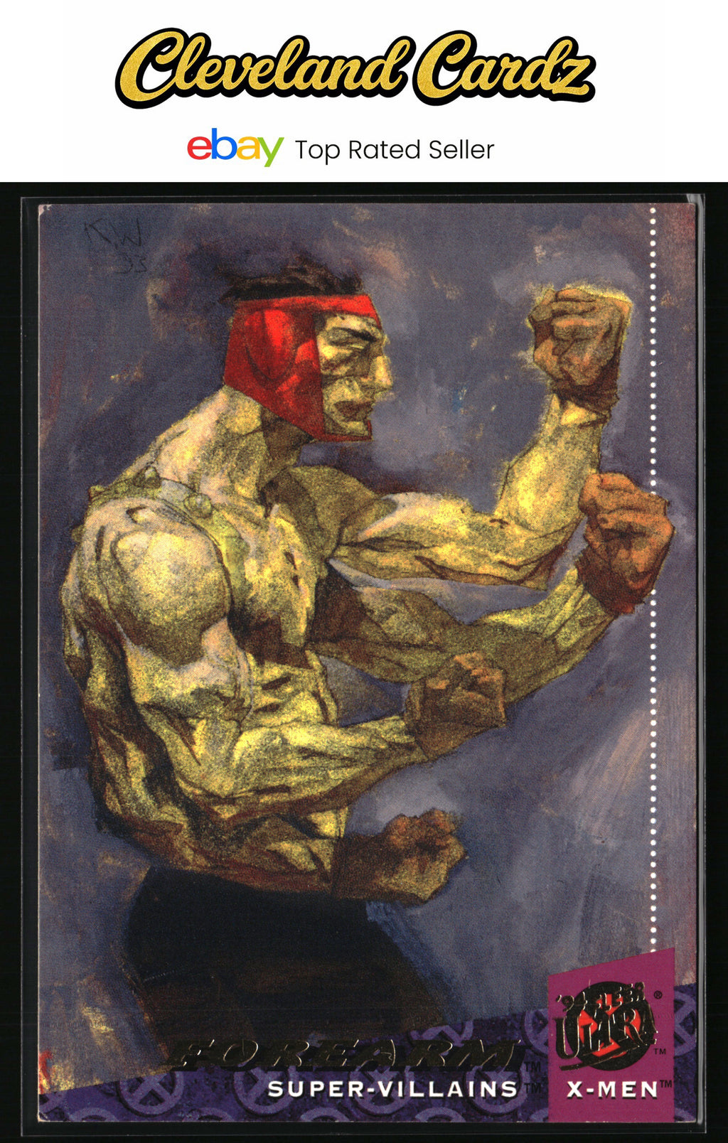 1994 Ultra X-Men #93 Forearm