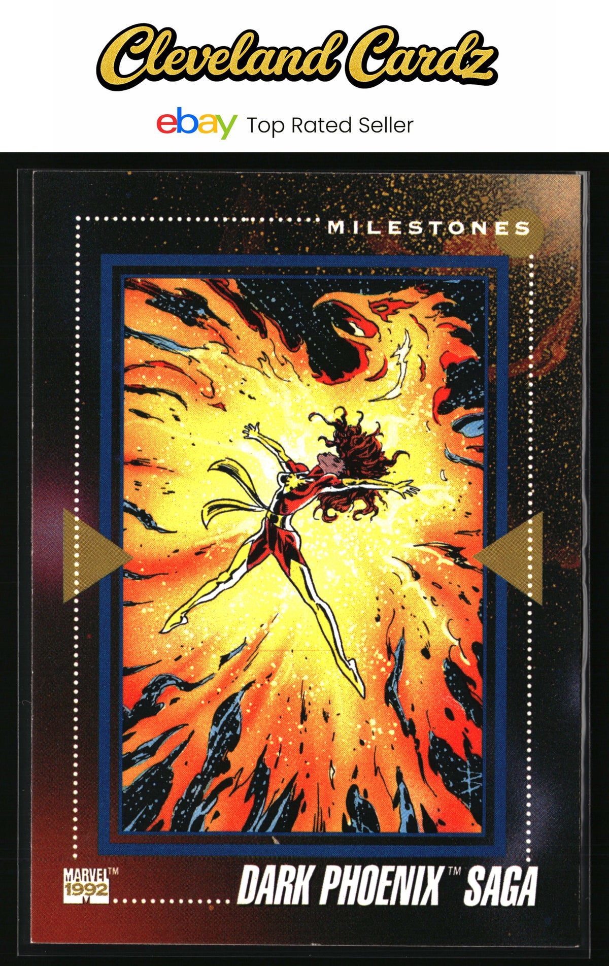 1992 Impel Marvel Universe #195 Dark Phoenix Saga