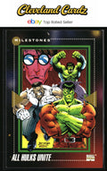 1992 Impel Marvel Universe #194 All Hulks Unite