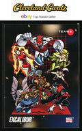 1992 Impel Marvel Universe #180 Excalibur