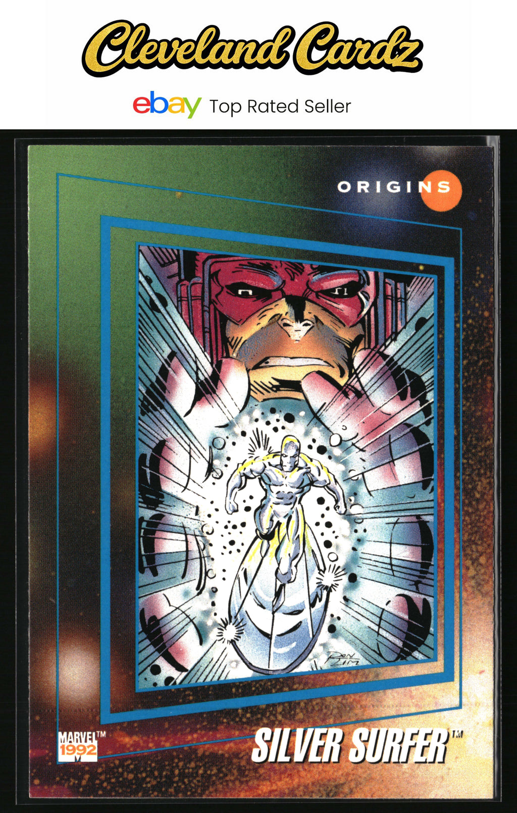 1992 Impel Marvel Universe #163 Silver Surfer