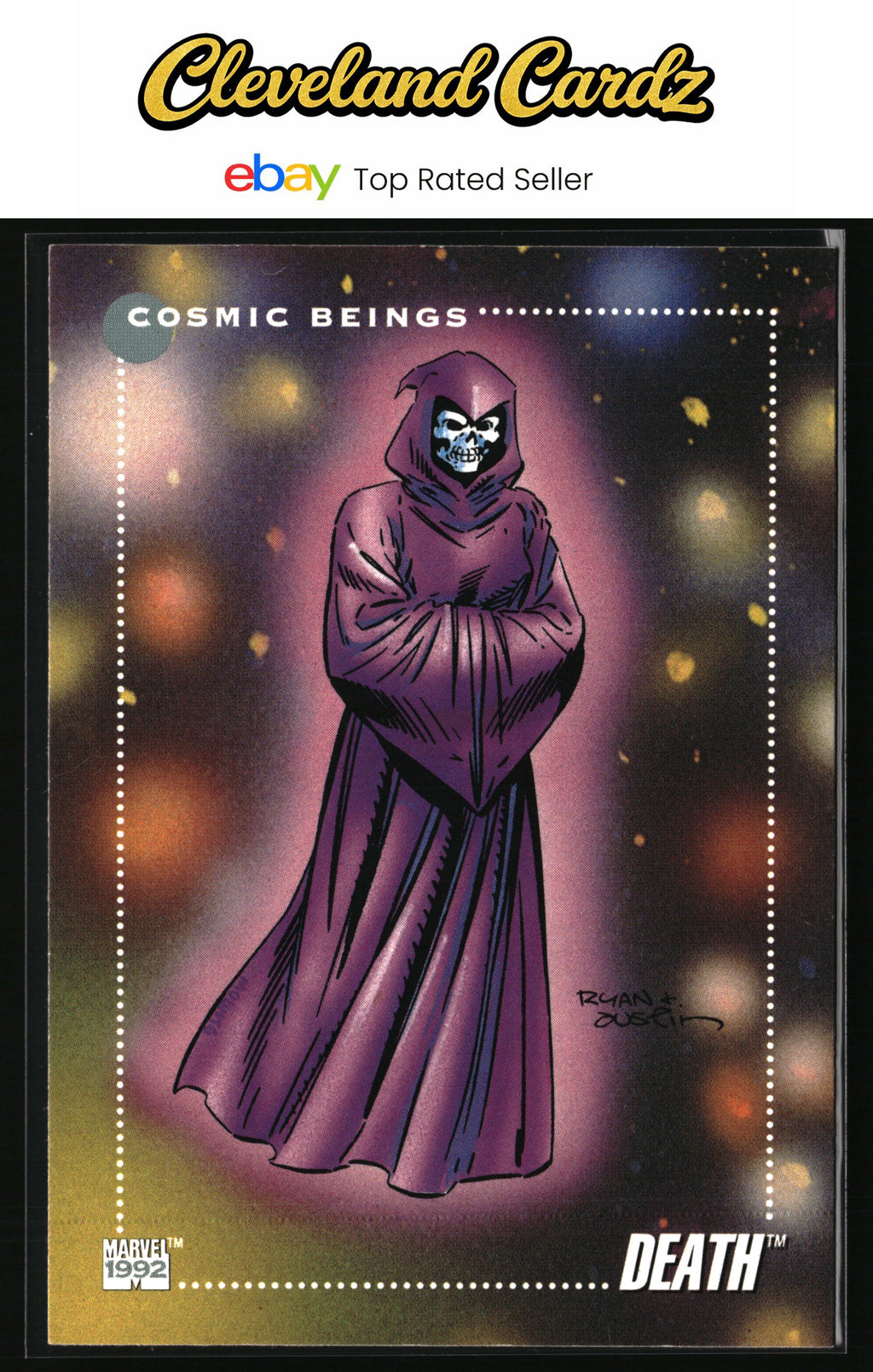 1992 Impel Marvel Universe #157 Death