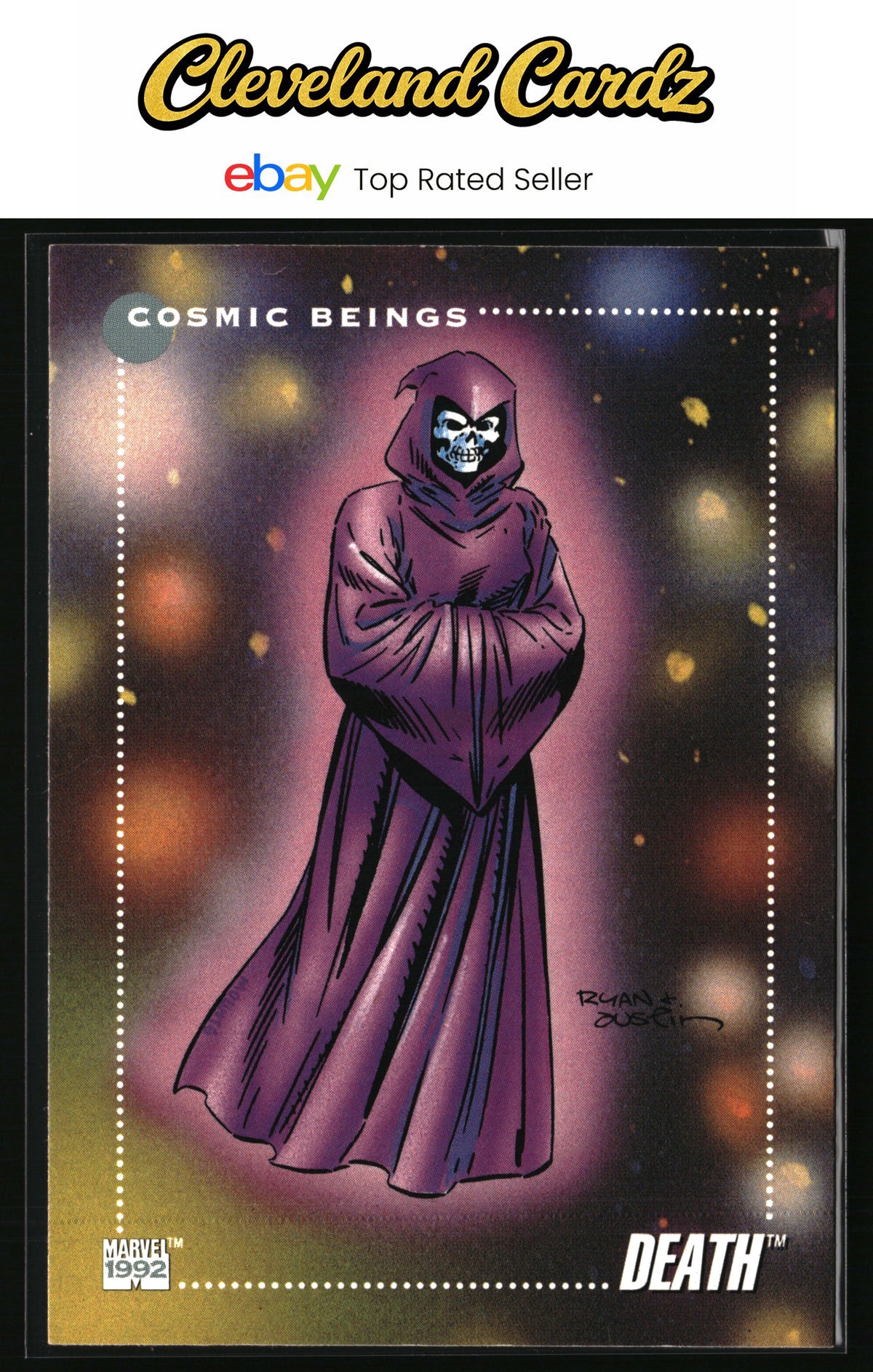 1992 Impel Marvel Universe #157 Death