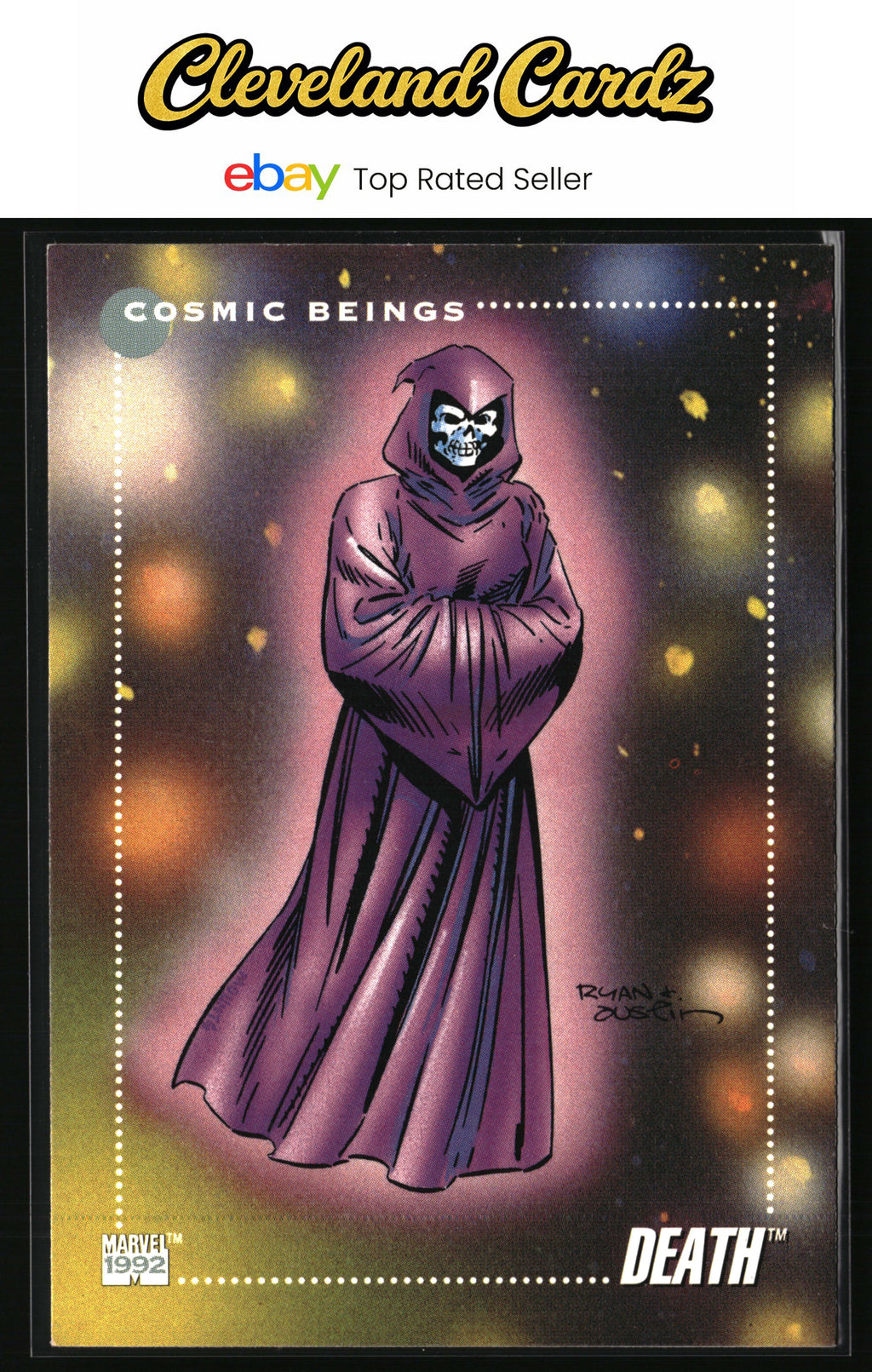 1992 Impel Marvel Universe #157 Death