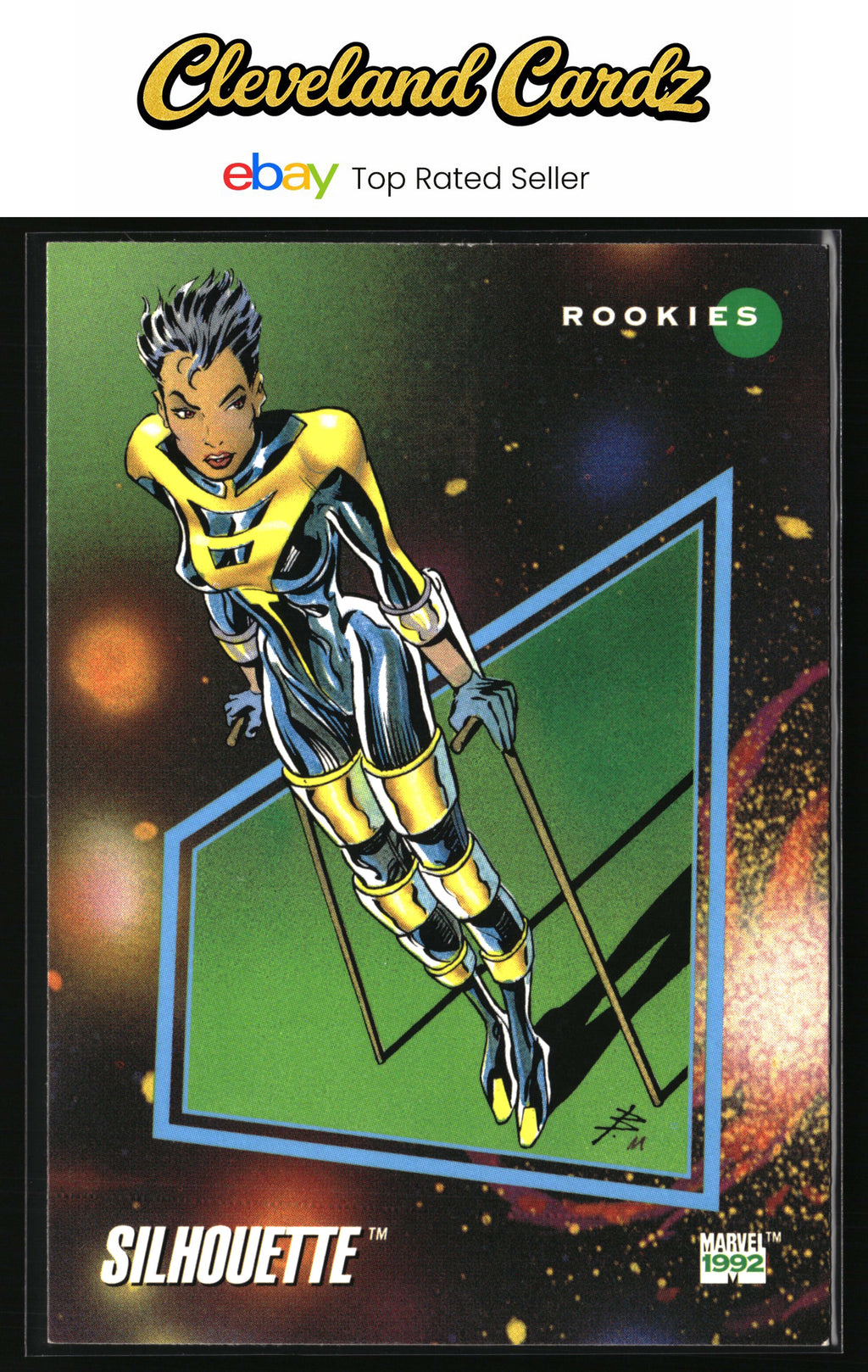 1992 Impel Marvel Universe #147 Silhouette