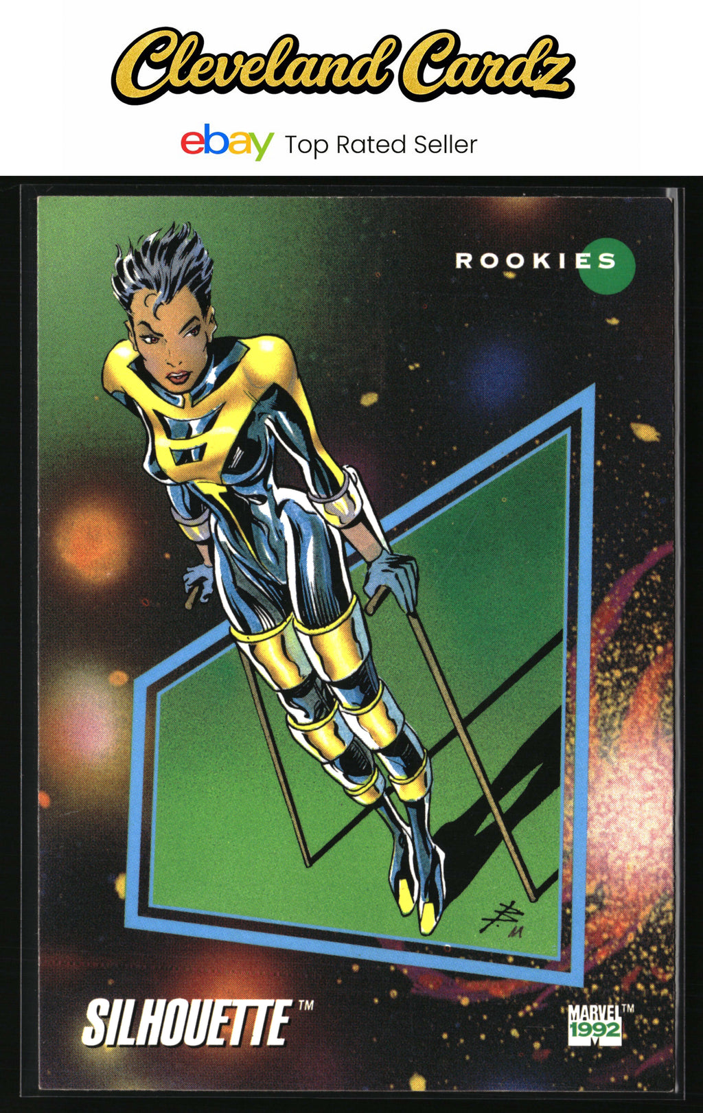 1992 Impel Marvel Universe #147 Silhouette