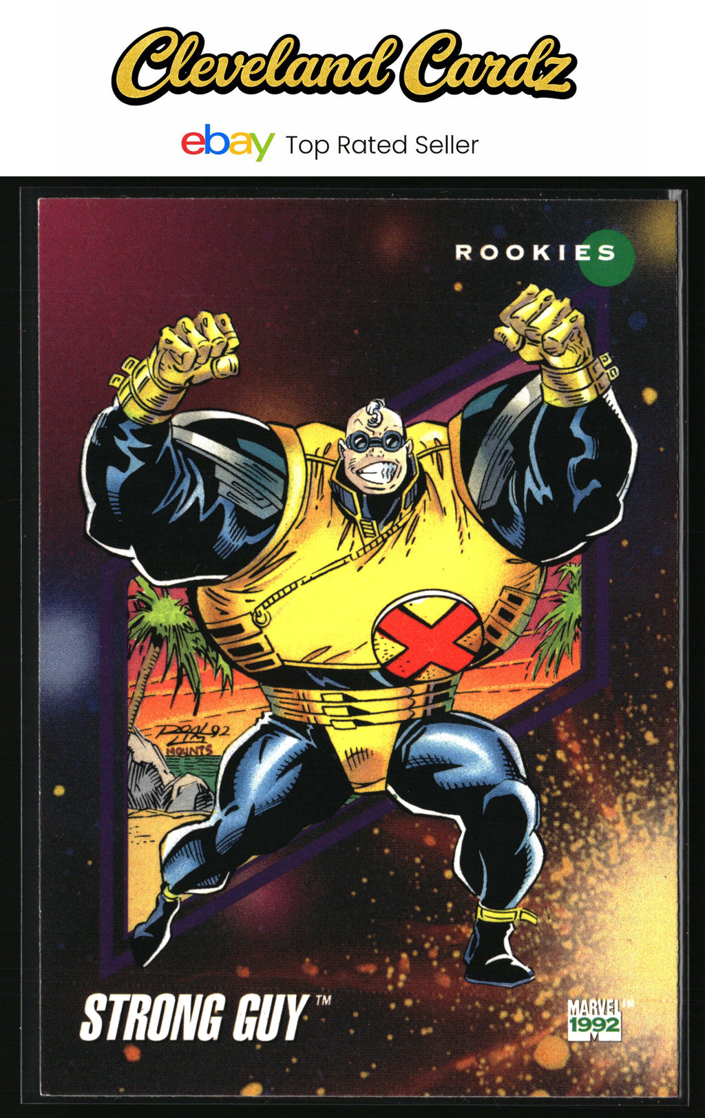 1992 Impel Marvel Universe #145 Strong Guy