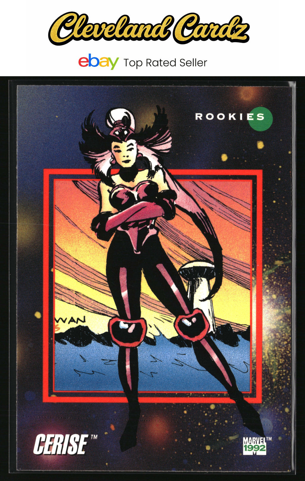 1992 Impel Marvel Universe #143 Cerise