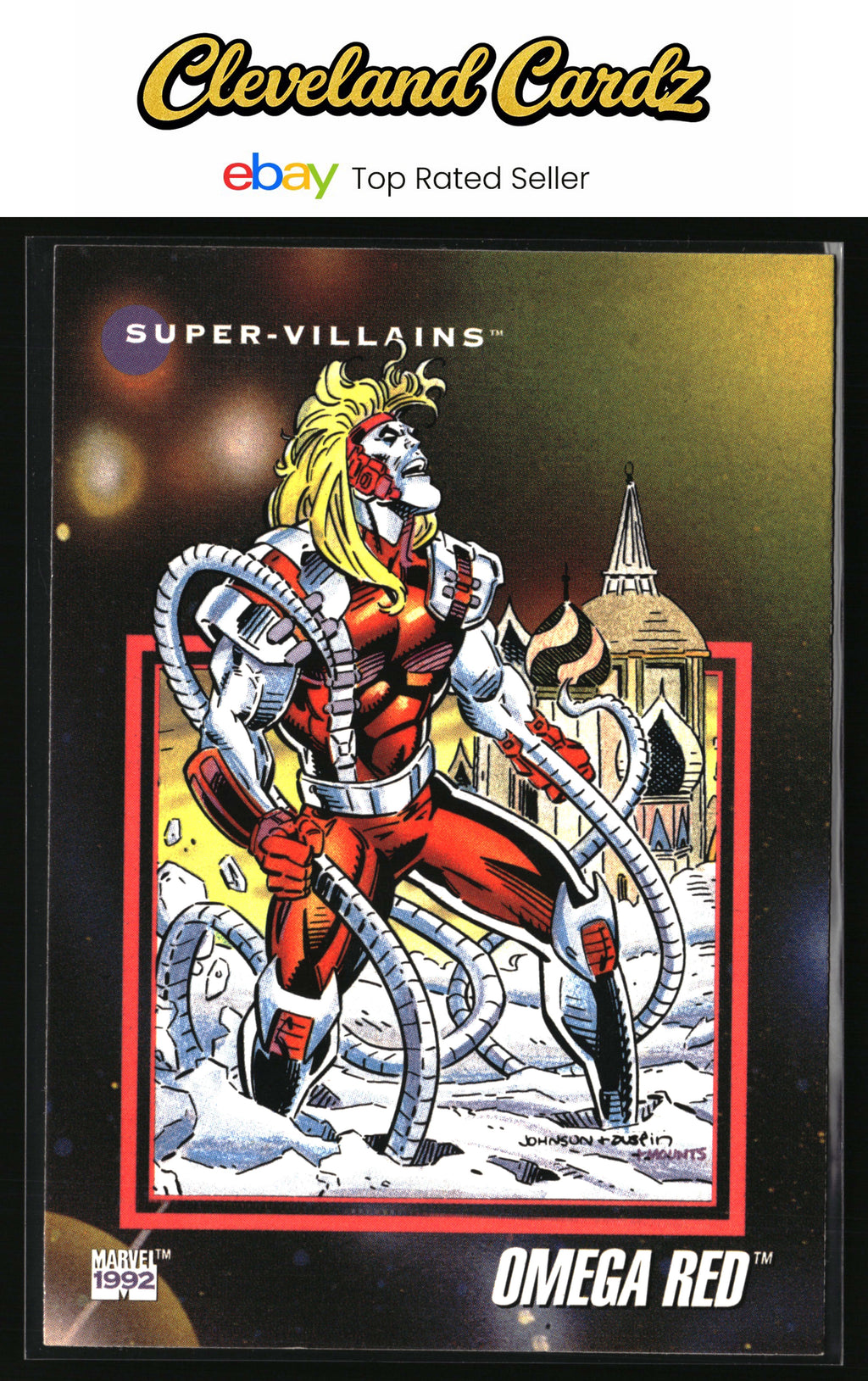 1992 Impel Marvel Universe #124 Omega Red