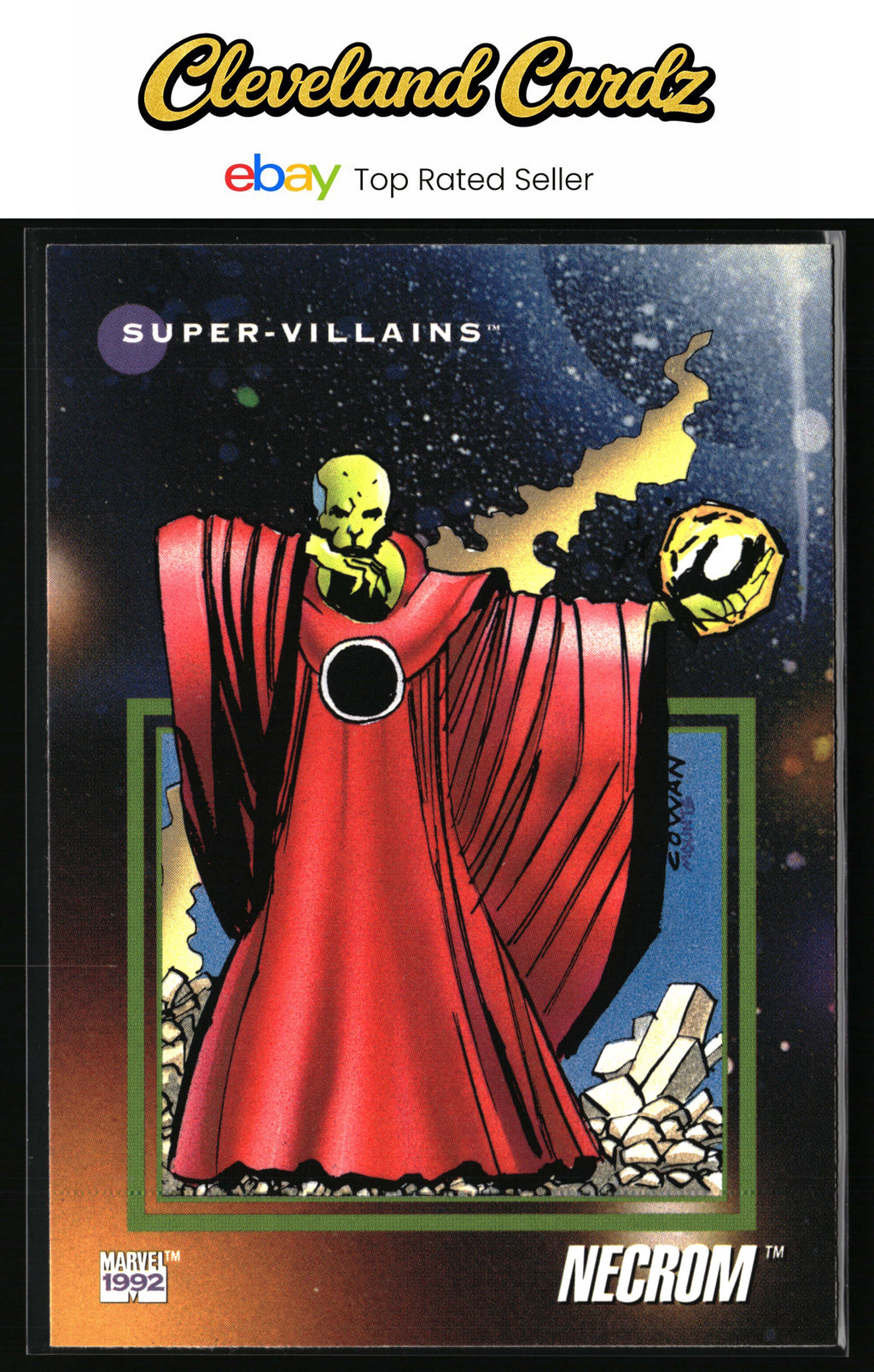 1992 Impel Marvel Universe #113 Necrom