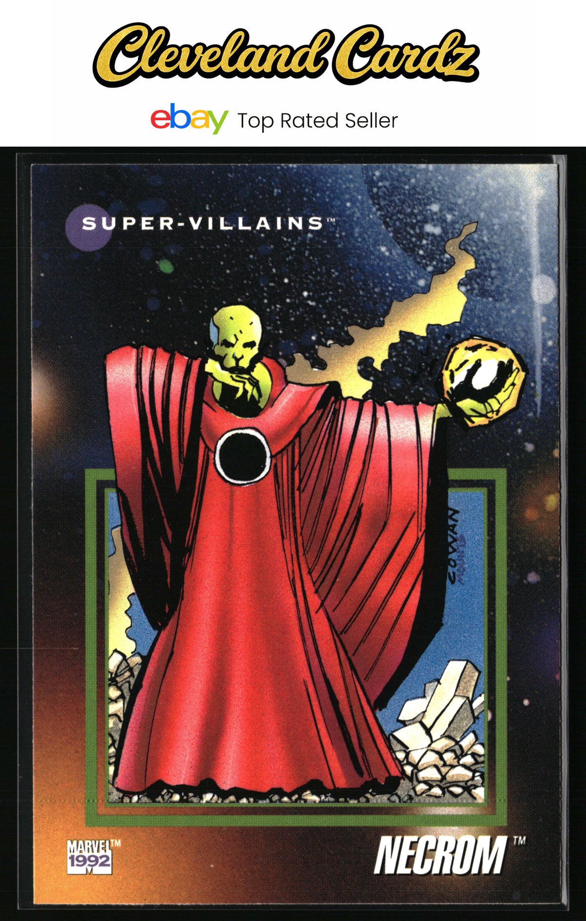 1992 Impel Marvel Universe #113 Necrom
