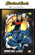 1992 Impel Marvel Universe #89 Wonder Man and Beast