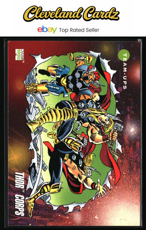 1992 Impel Marvel Universe #87 Thor Corps