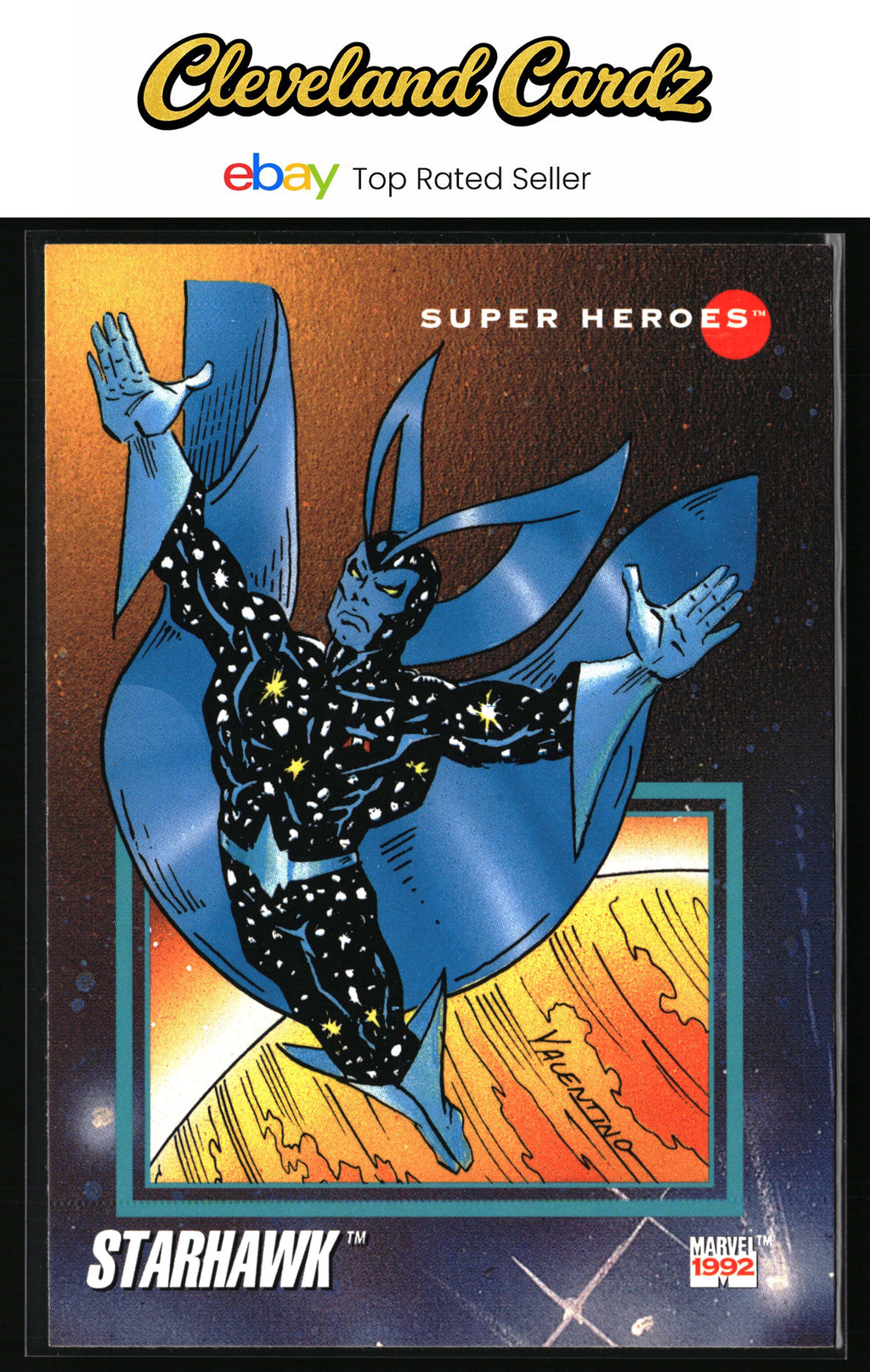 1992 Impel Marvel Universe #69 Starhawk