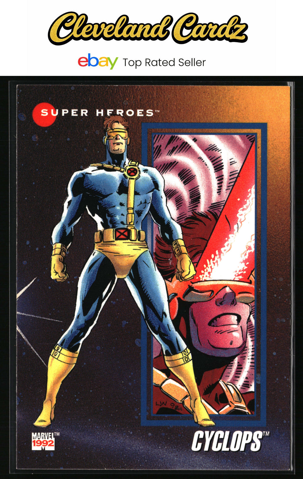 1992 Impel Marvel Universe #68 Cyclops