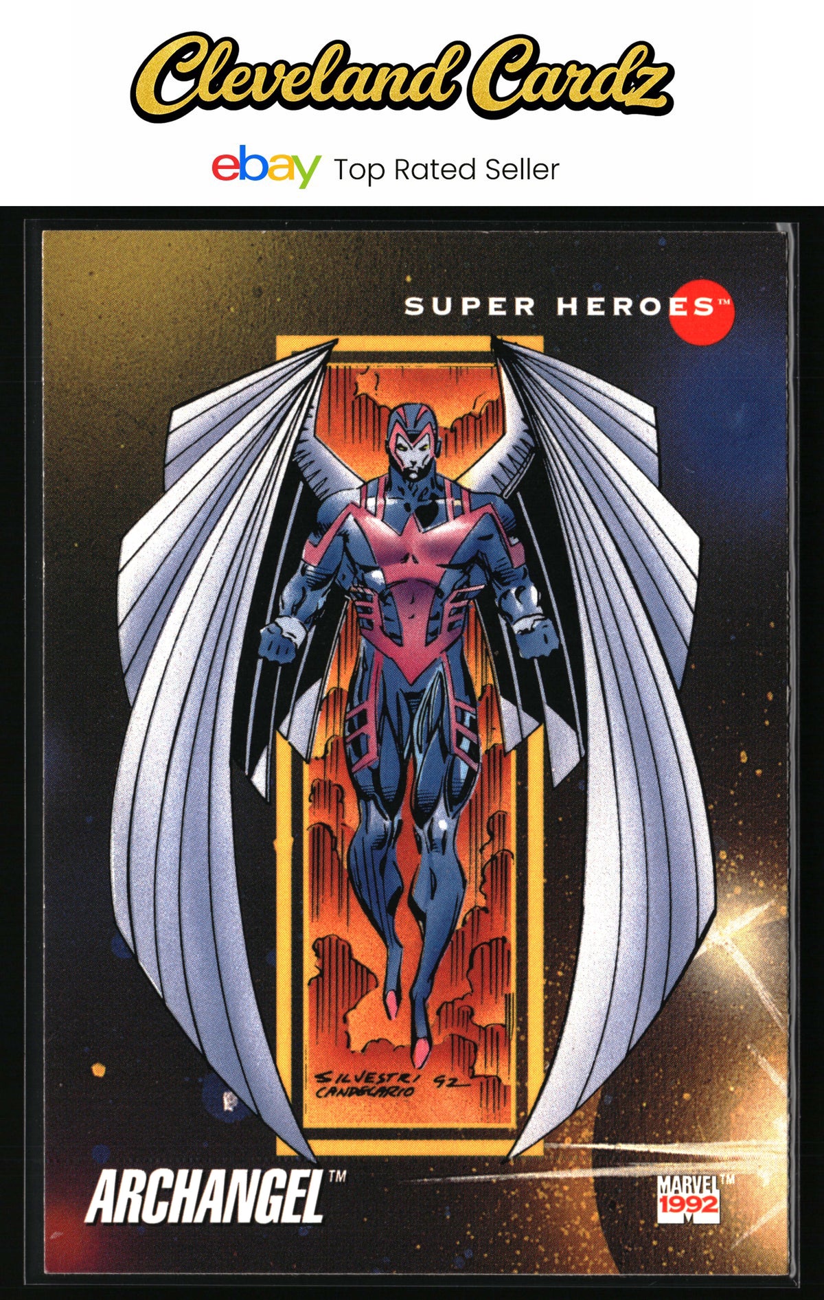 1992 Impel Marvel Universe #63 Archangel