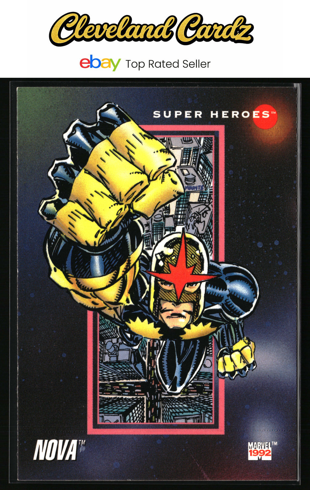 1992 Impel Marvel Universe #61 Nova