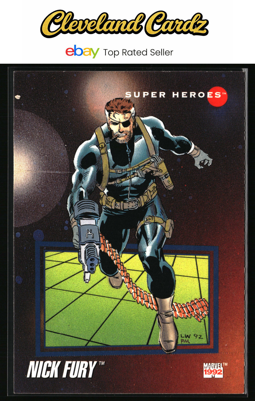 1992 Impel Marvel Universe #40 Nick Fury