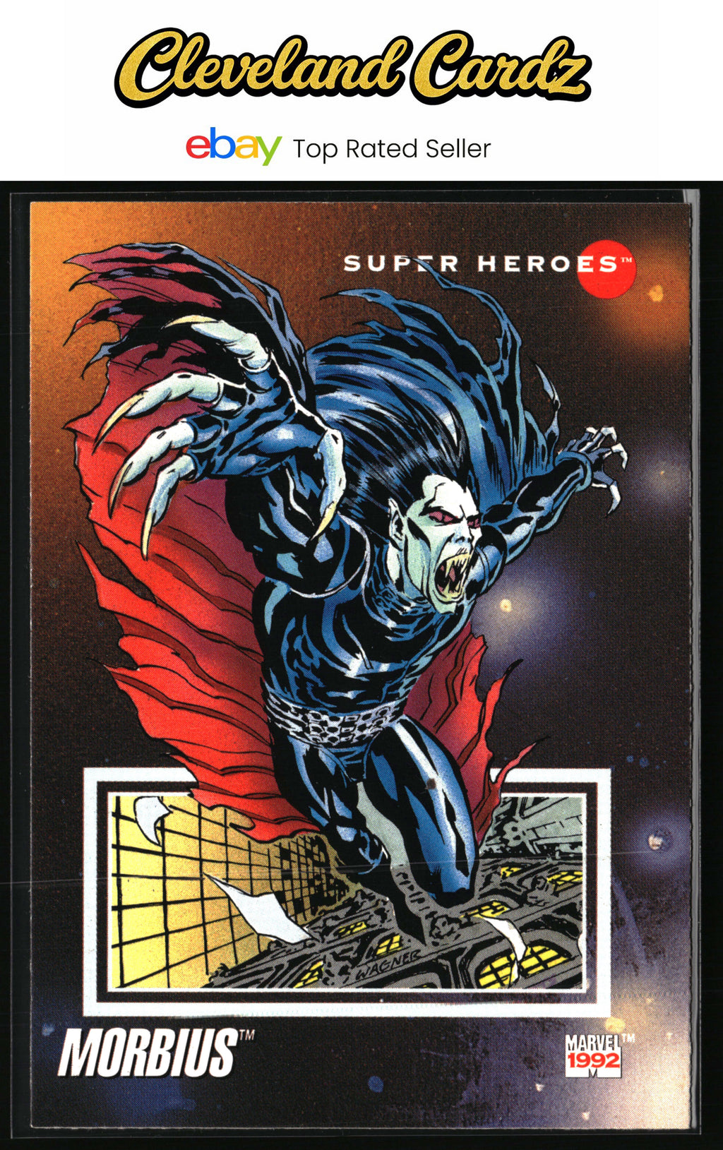 1992 Impel Marvel Universe #21 Morbius