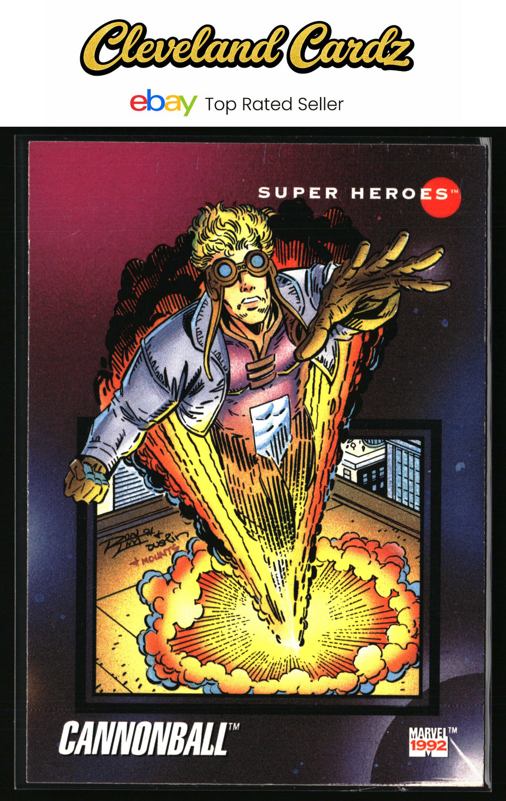 1992 Impel Marvel Universe #5 Cannonball