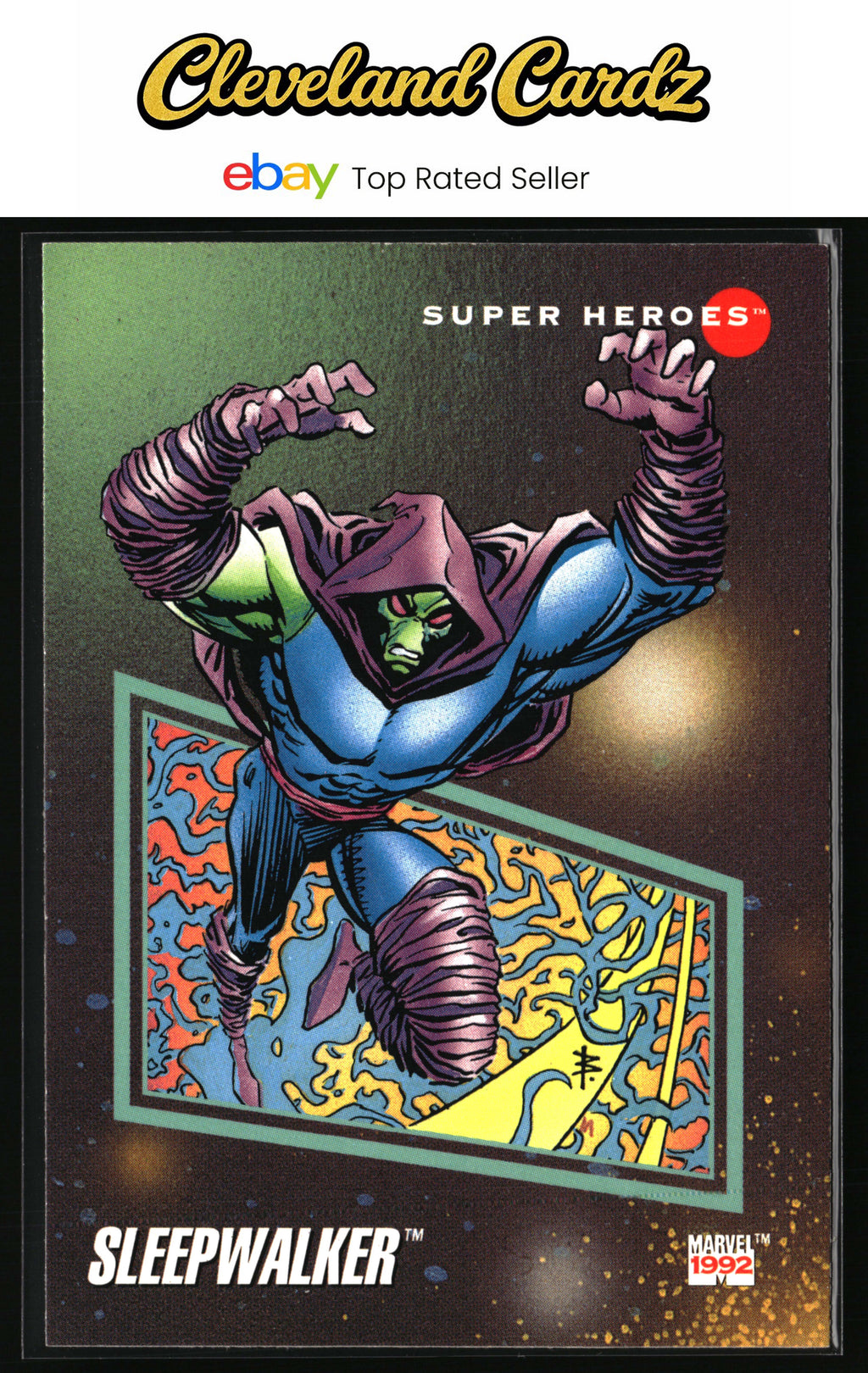 1992 Impel Marvel Universe #3 Sleepwalker