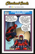 1990 Impel Marvel Universe #156 Spider-Man Presents: Magneto