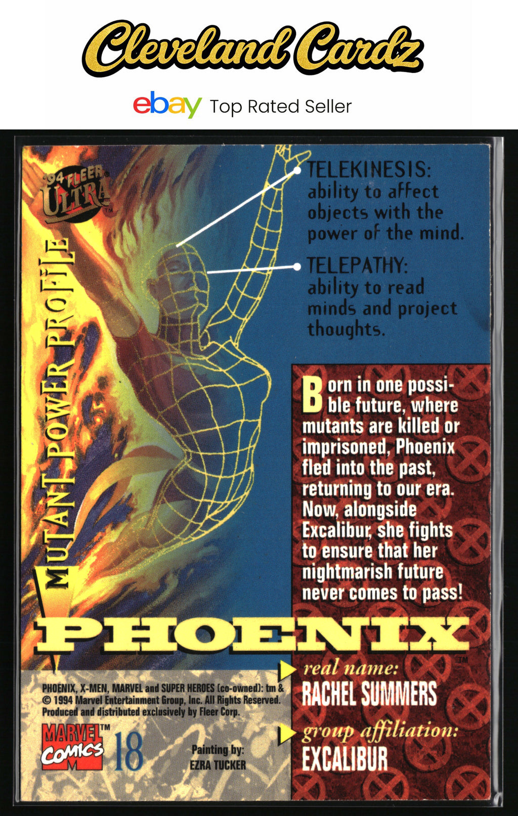 1994 Ultra X-Men #18 Phoenix