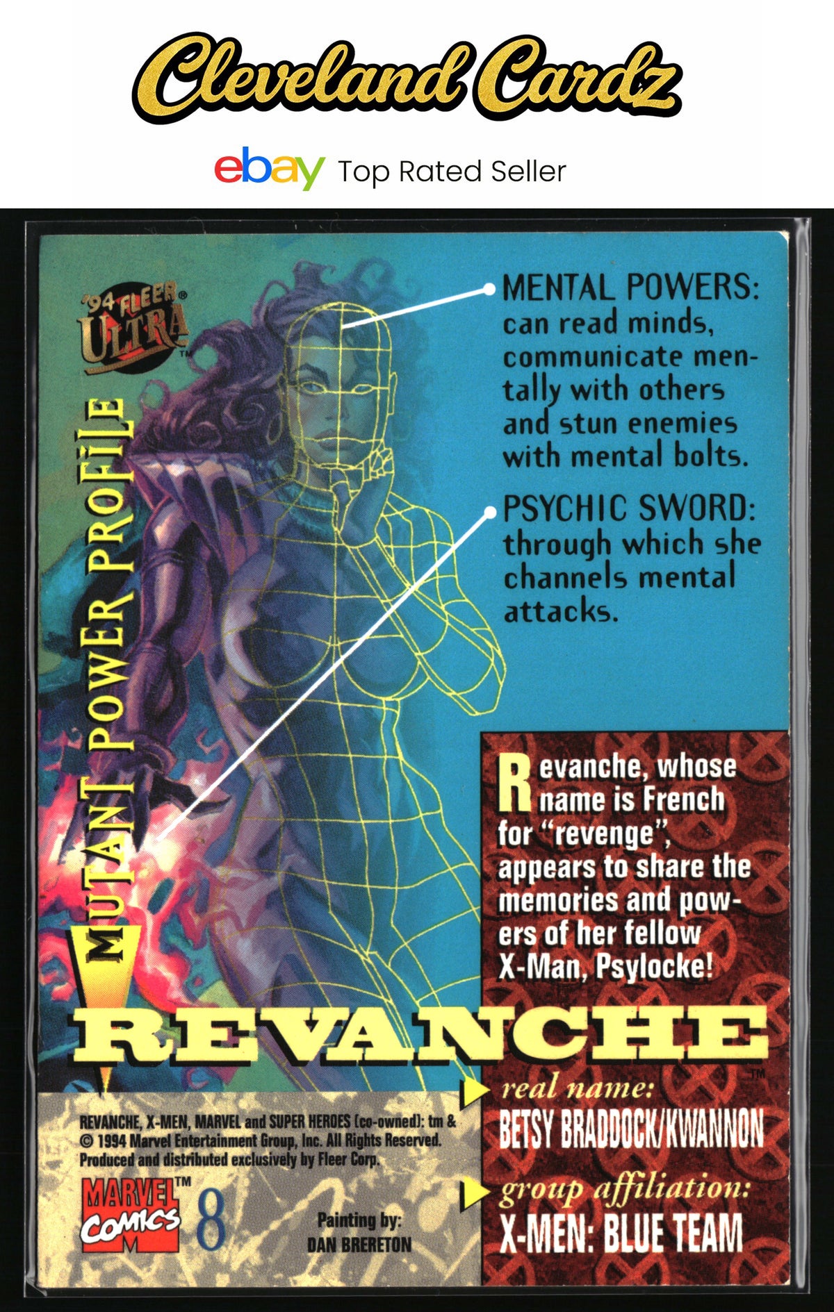 1994 Ultra X-Men #8 Revanche