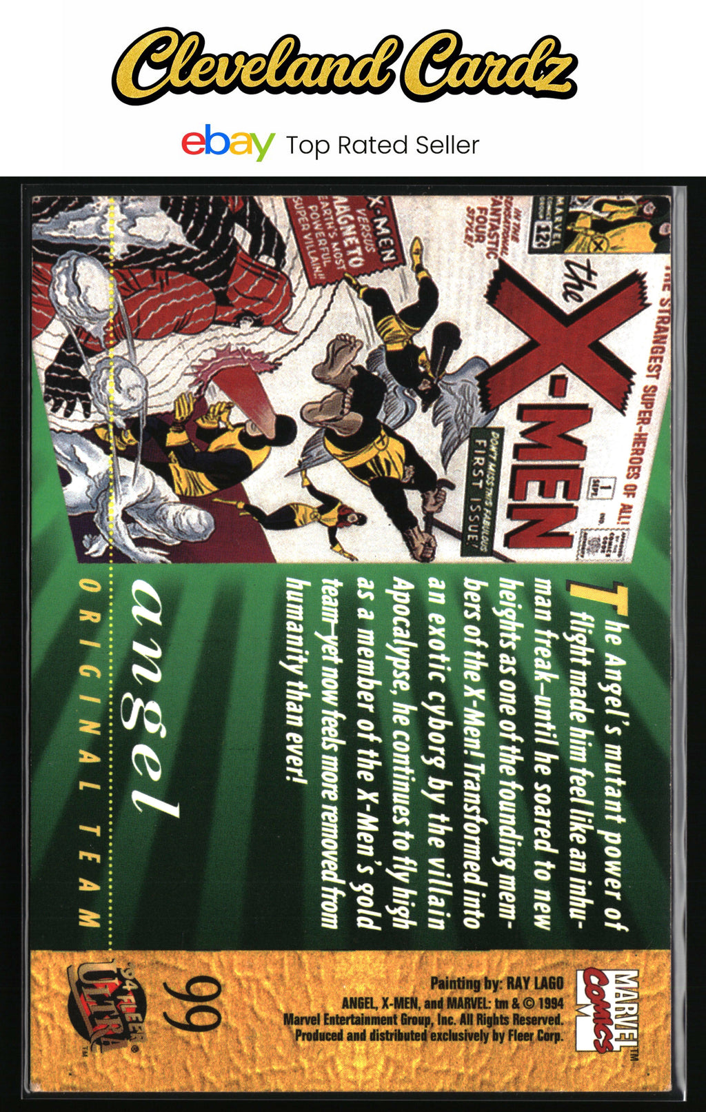 1994 Ultra X-Men #99 Angel