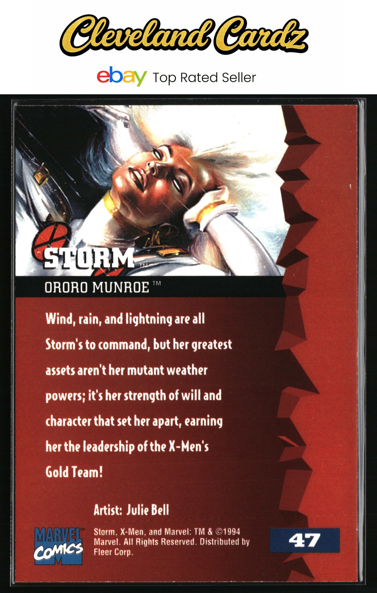1995 Fleer Ultra X-Men #47 Storm