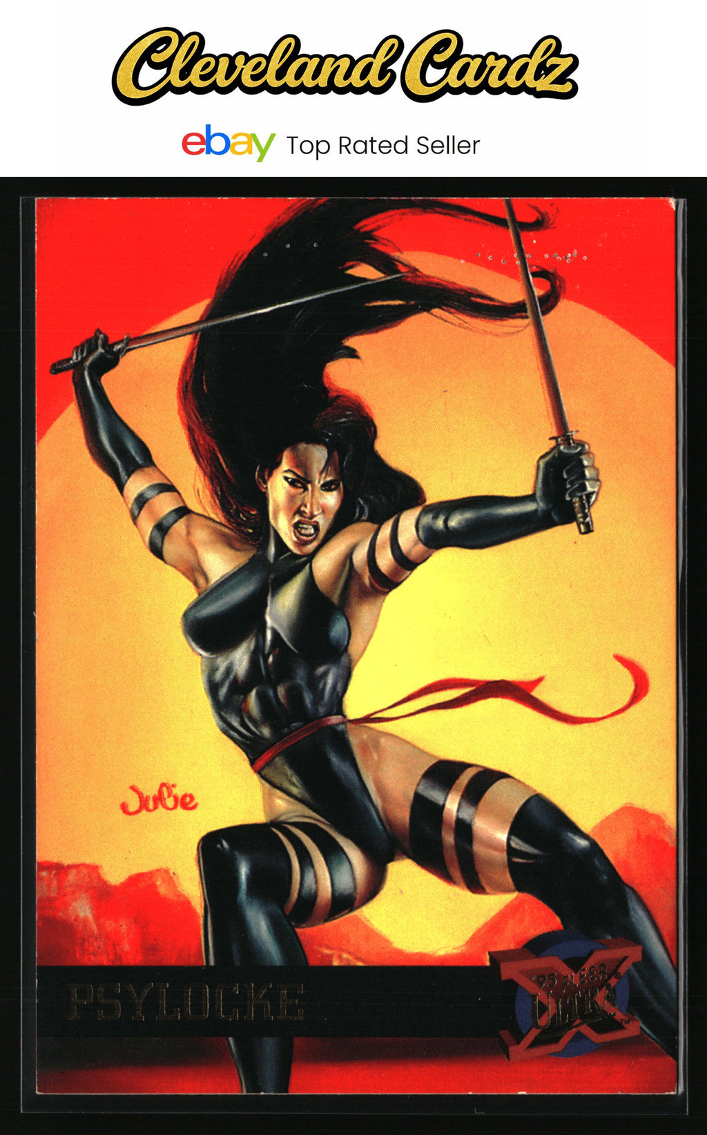 1995 Fleer Ultra X-Men #38 Psylocke