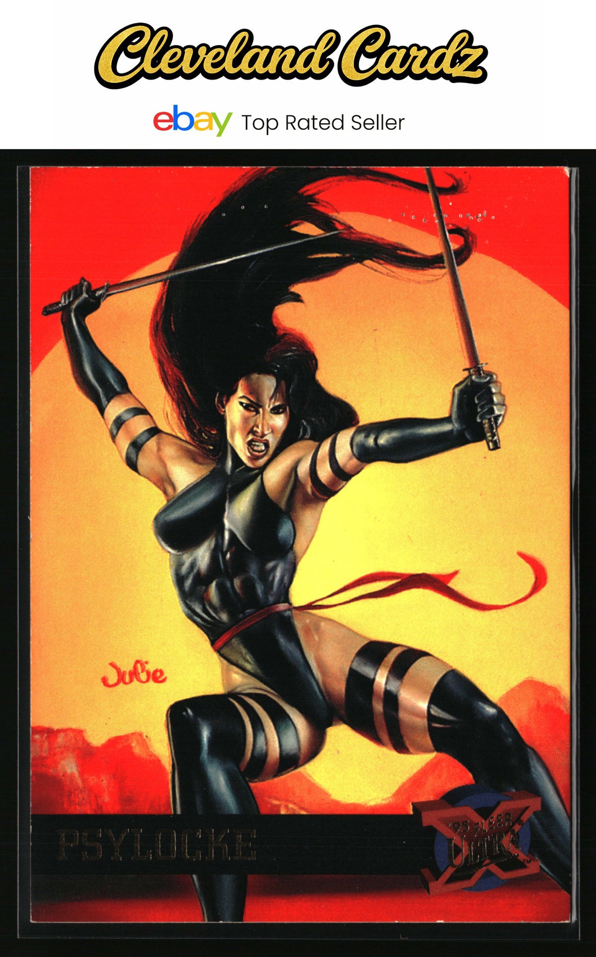 1995 Fleer Ultra X-Men #38 Psylocke