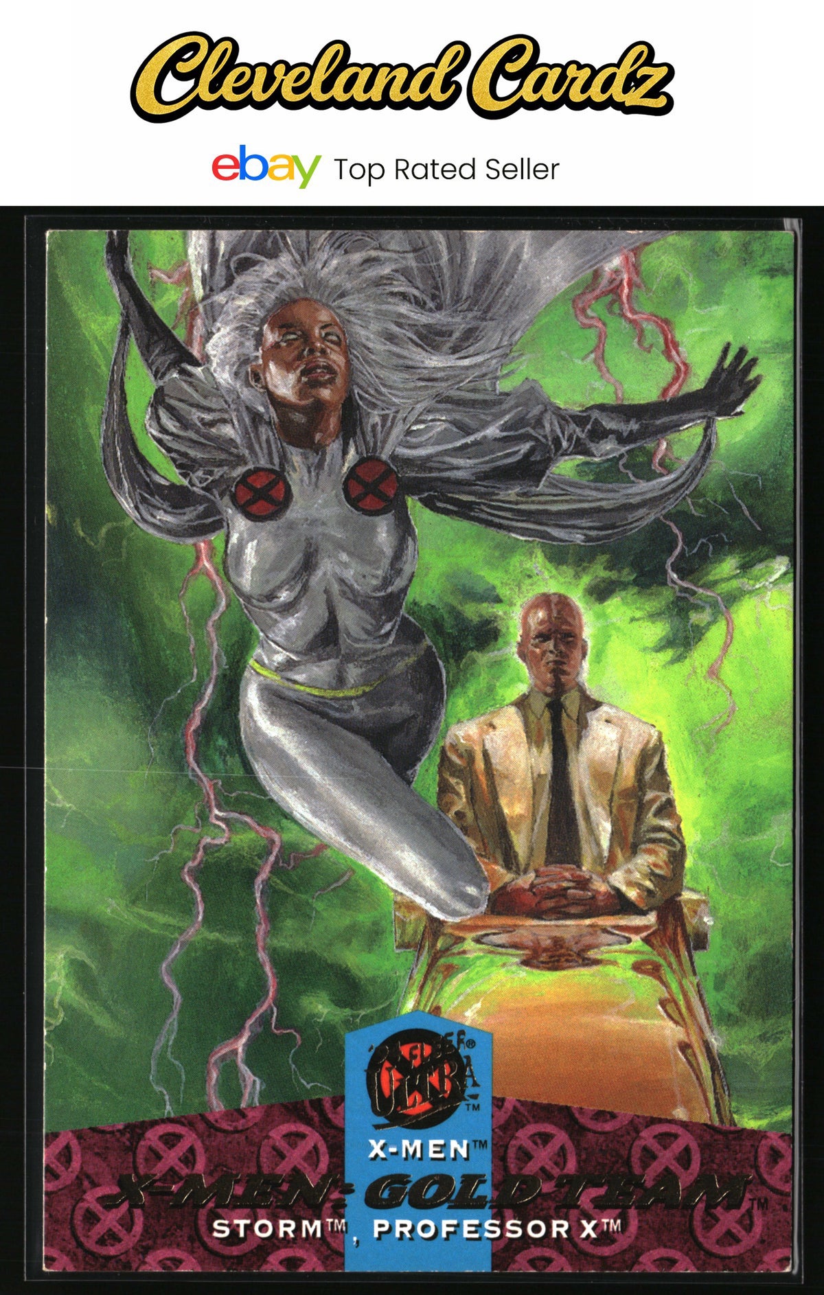 1994 Ultra X-Men #110 Storm, Professor X