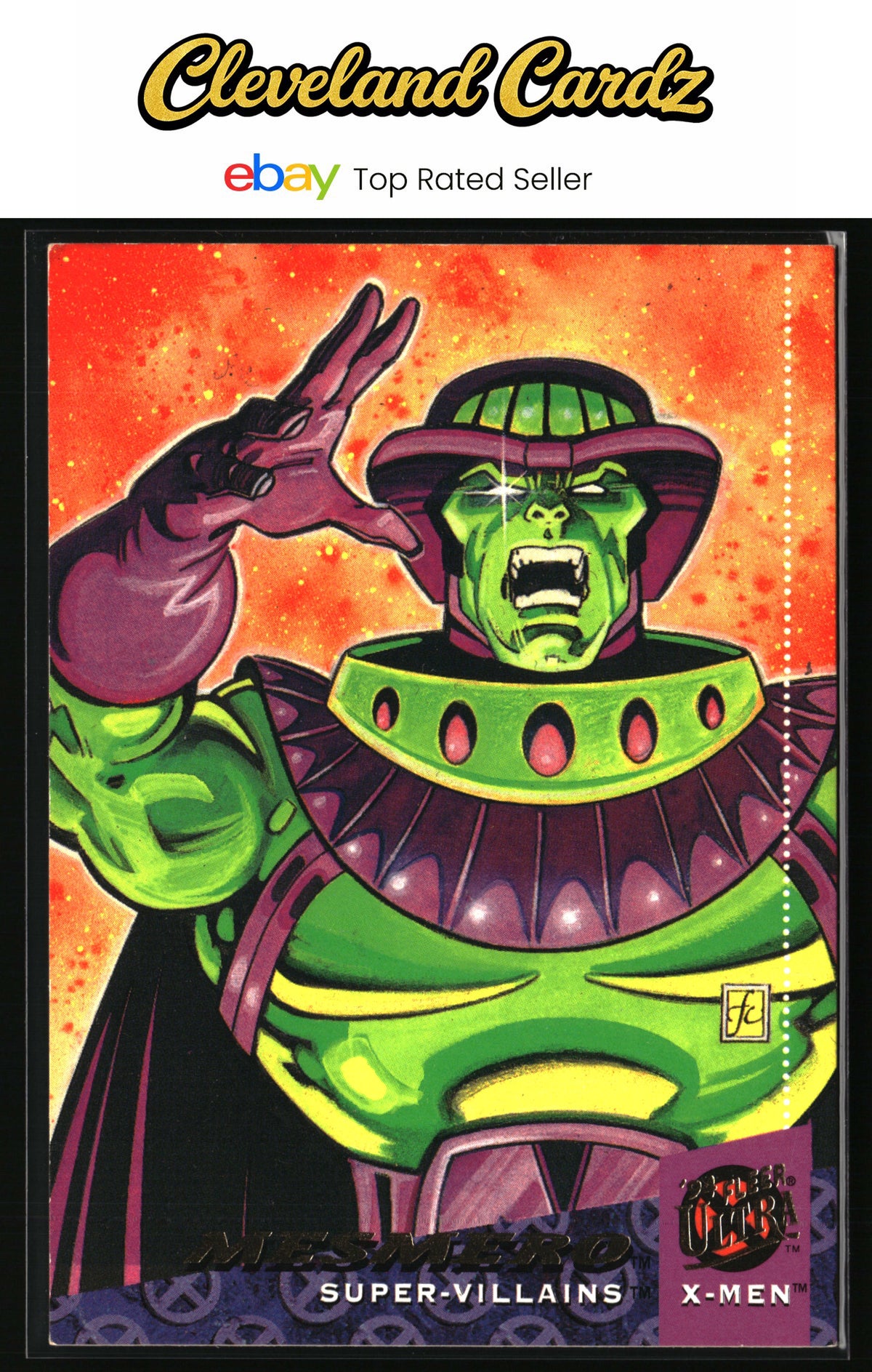 1994 Ultra X-Men #132 Mesmero