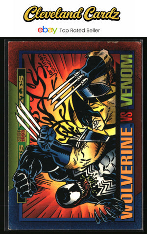 1993 SkyBox Marvel Universe #164 Wolverine / Venom