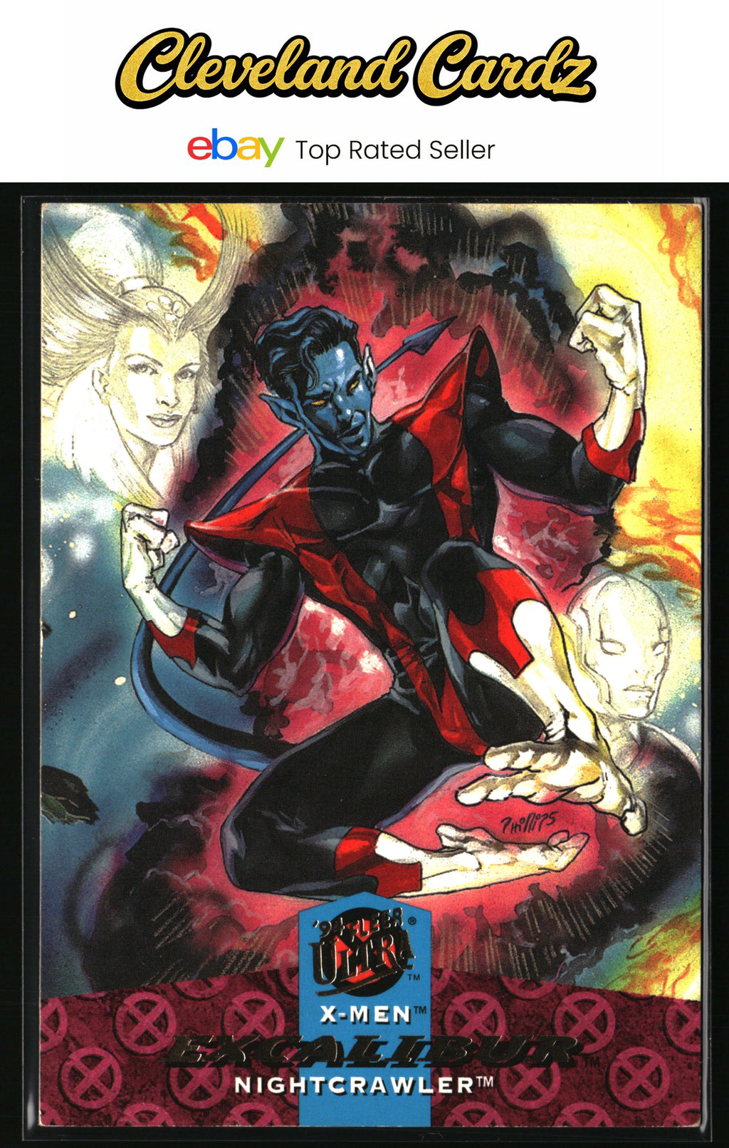 1994 Ultra X-Men #122 Nightcrawler