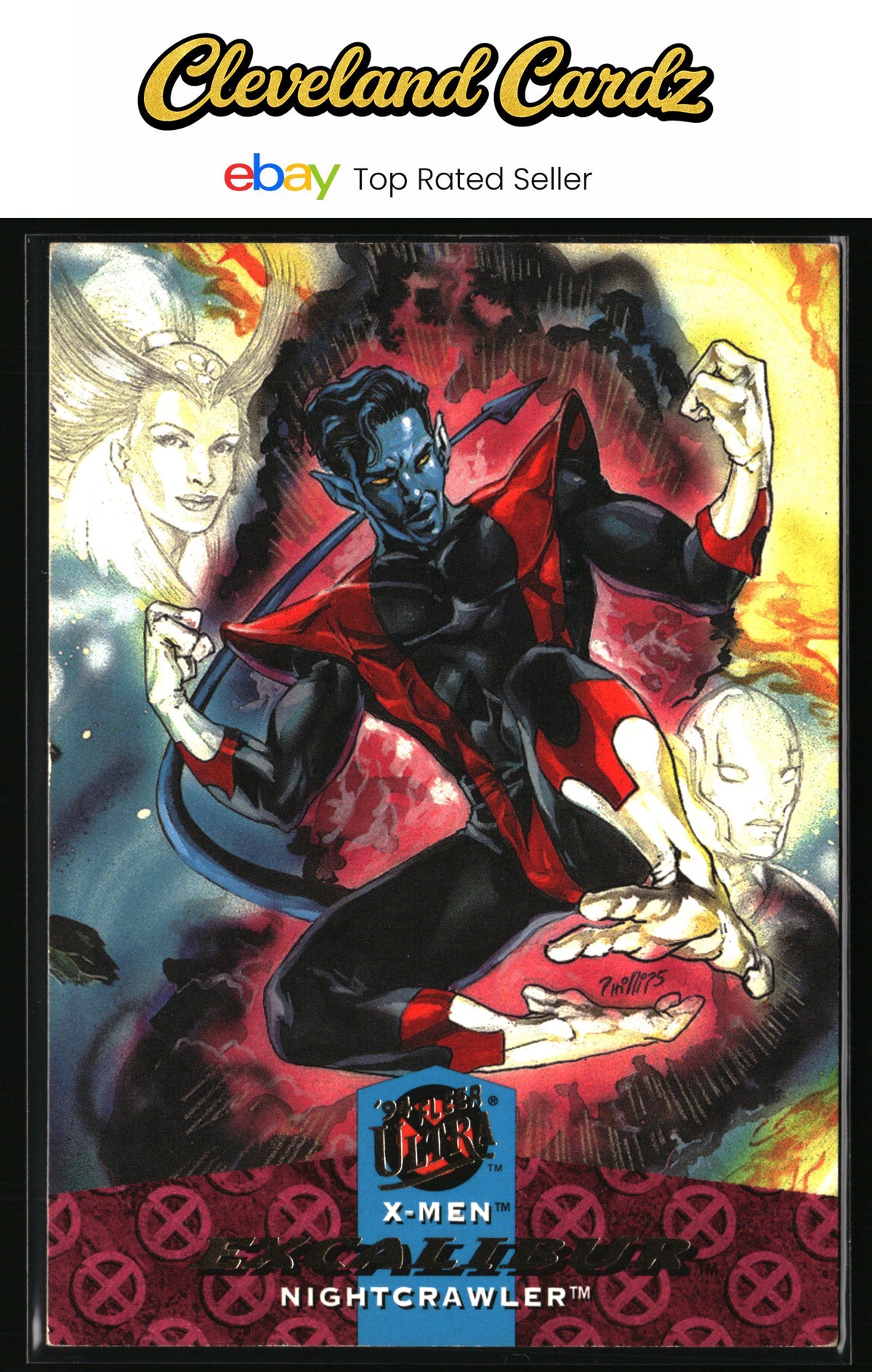1994 Ultra X-Men #122 Nightcrawler