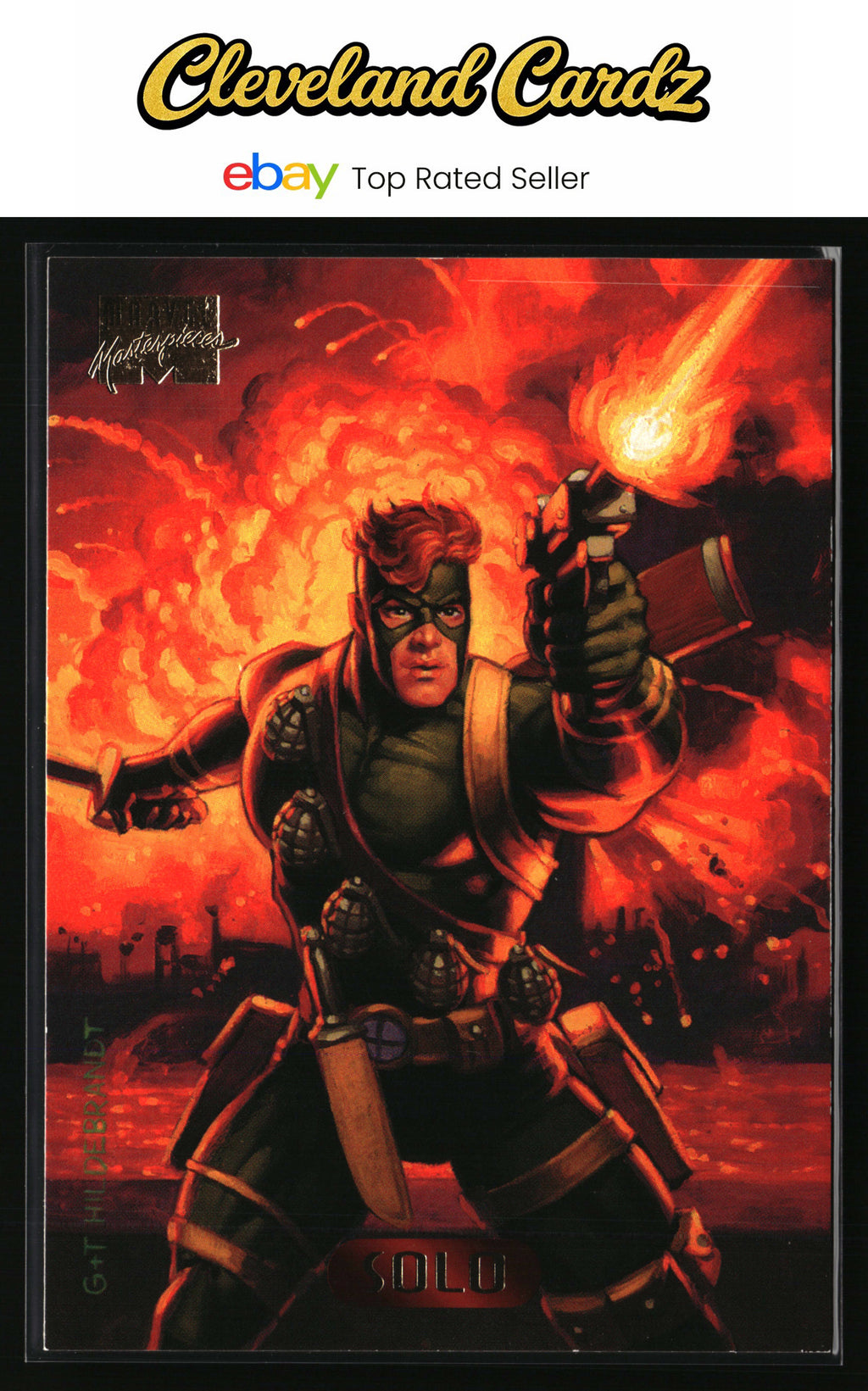 1994 Fleer Marvel Masterpieces Hildebrandt Brothers #114 Solo