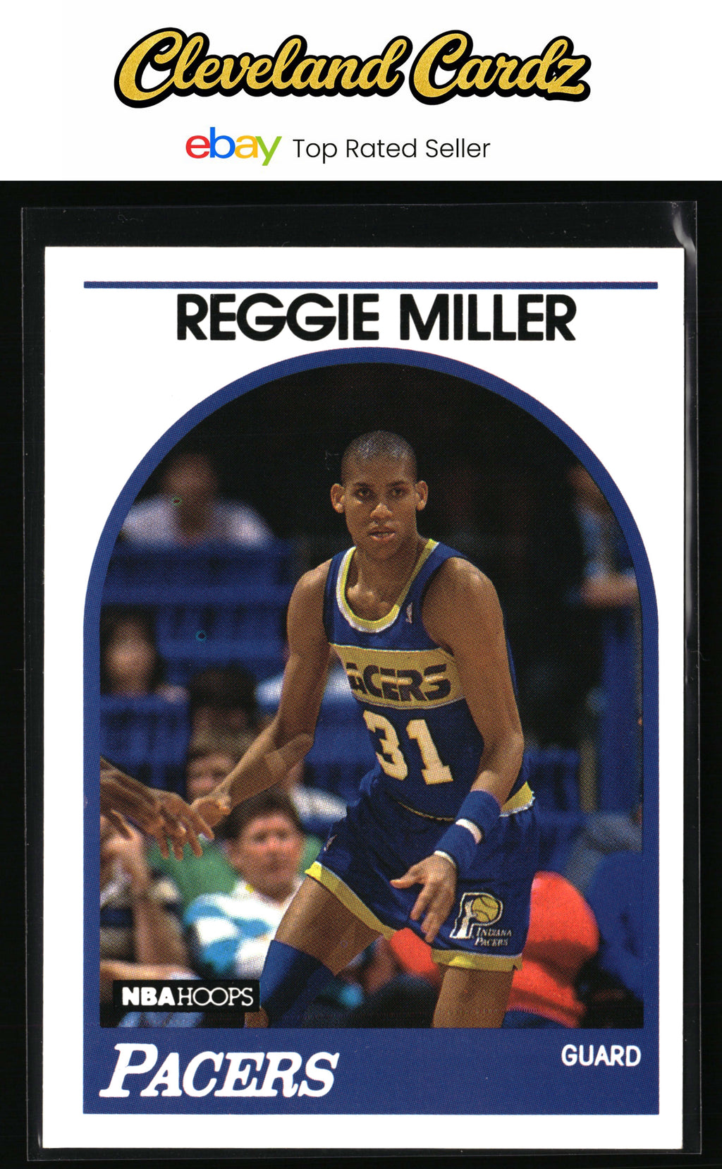 1989-90 Hoops #29 Reggie Miller