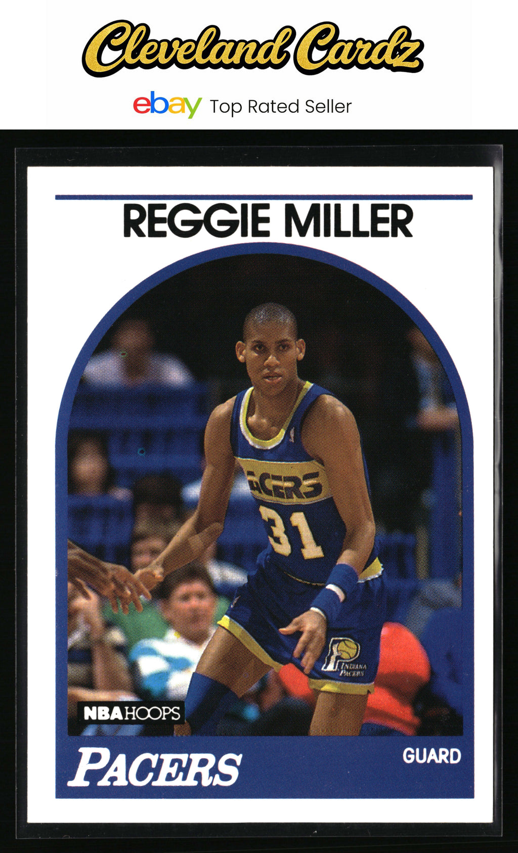 1989-90 Hoops #29 Reggie Miller